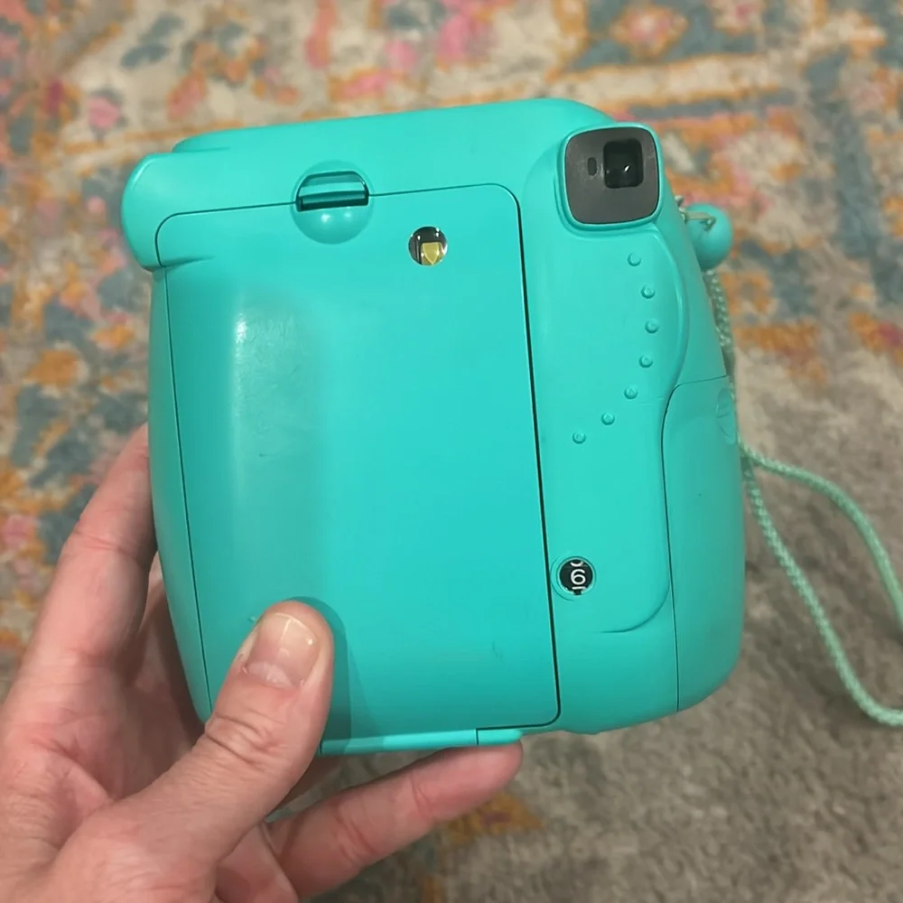 Fujifilm Instax Mini 8 with strap